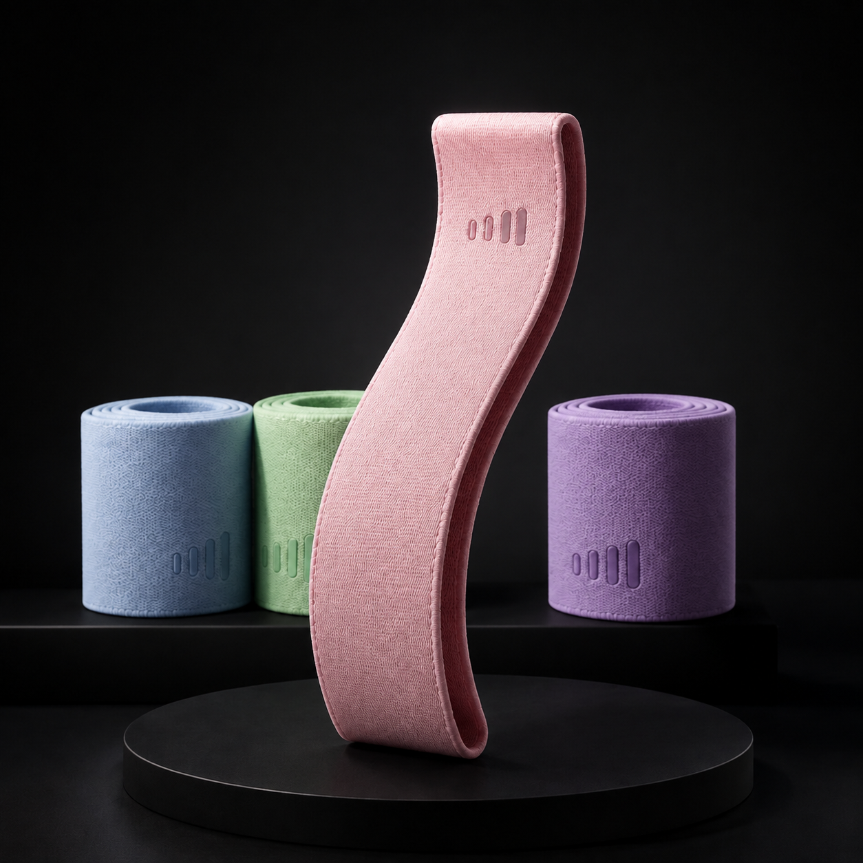 KORVYNT Fabric Hip Resistance Band