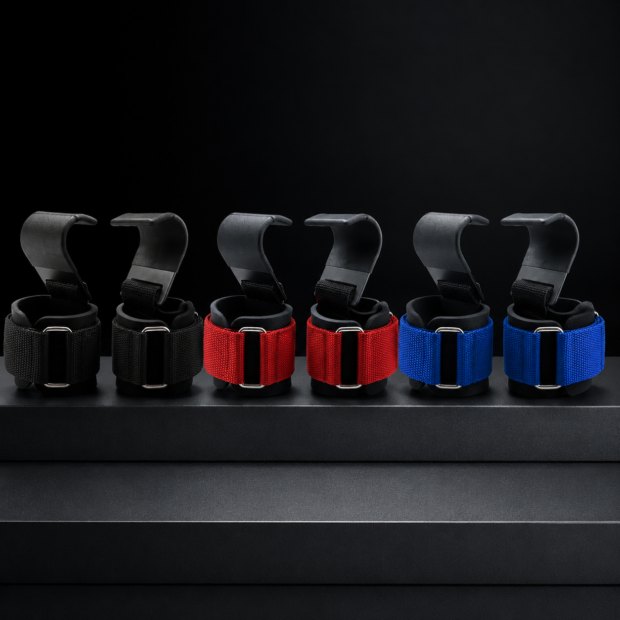KORVYNT ProGrip Weightlifting Hooks